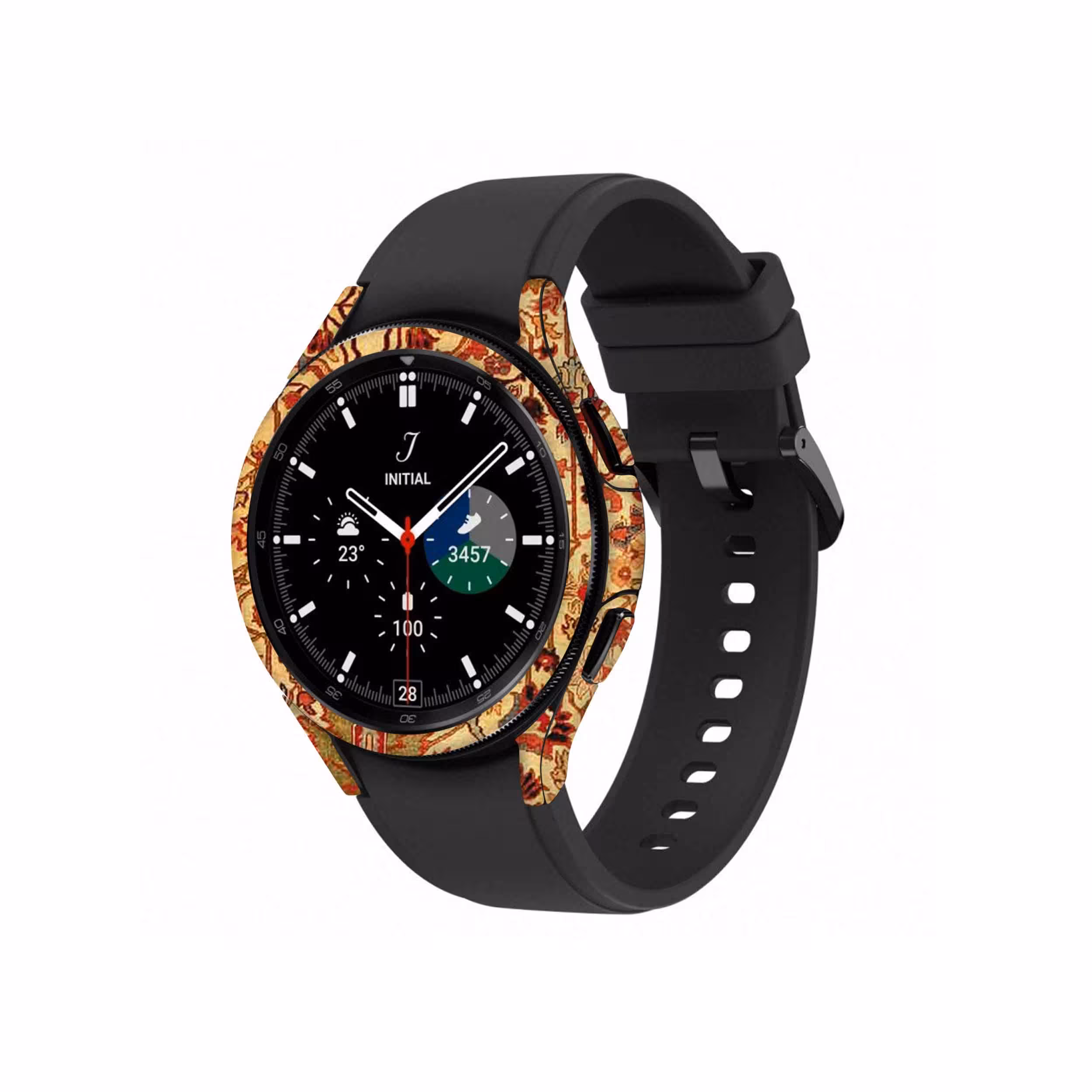 برچسب ماهوت طرح Iran Carpet2 مناسب برای ساعت هوشمند سامسونگ Watch4 Classic 42mm