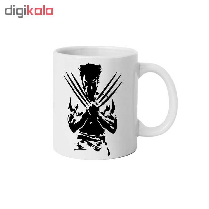 ماگ طرح ایکس من ولورین مدل F286