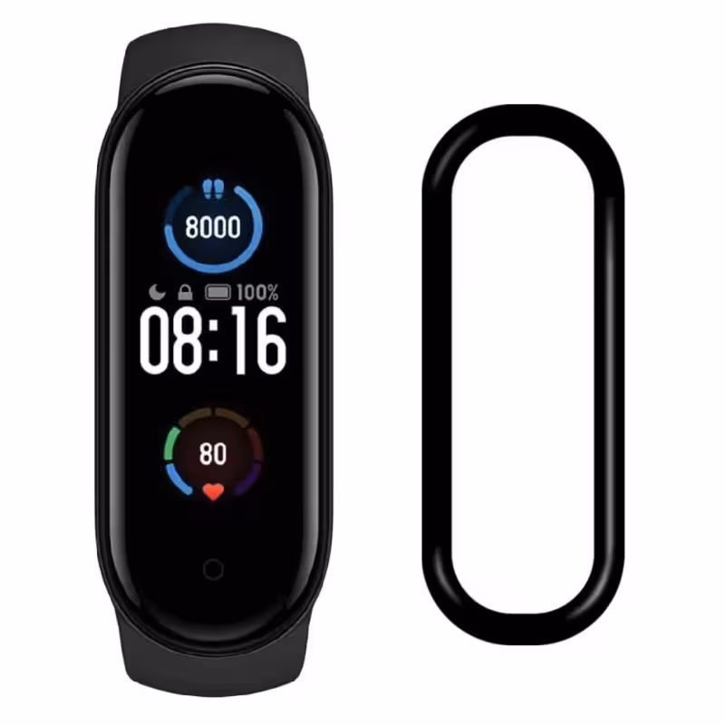 محافظ صفحه نمایش مدل SFP-PMMA مناسب برای ساعت هوشمند شیائومی Mi Band 5