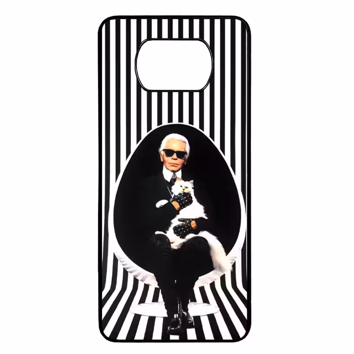 کاور طرح lagerfeld کد 1146 مناسب برای گوشی موبایل شیایومی poco x3 x3 pro