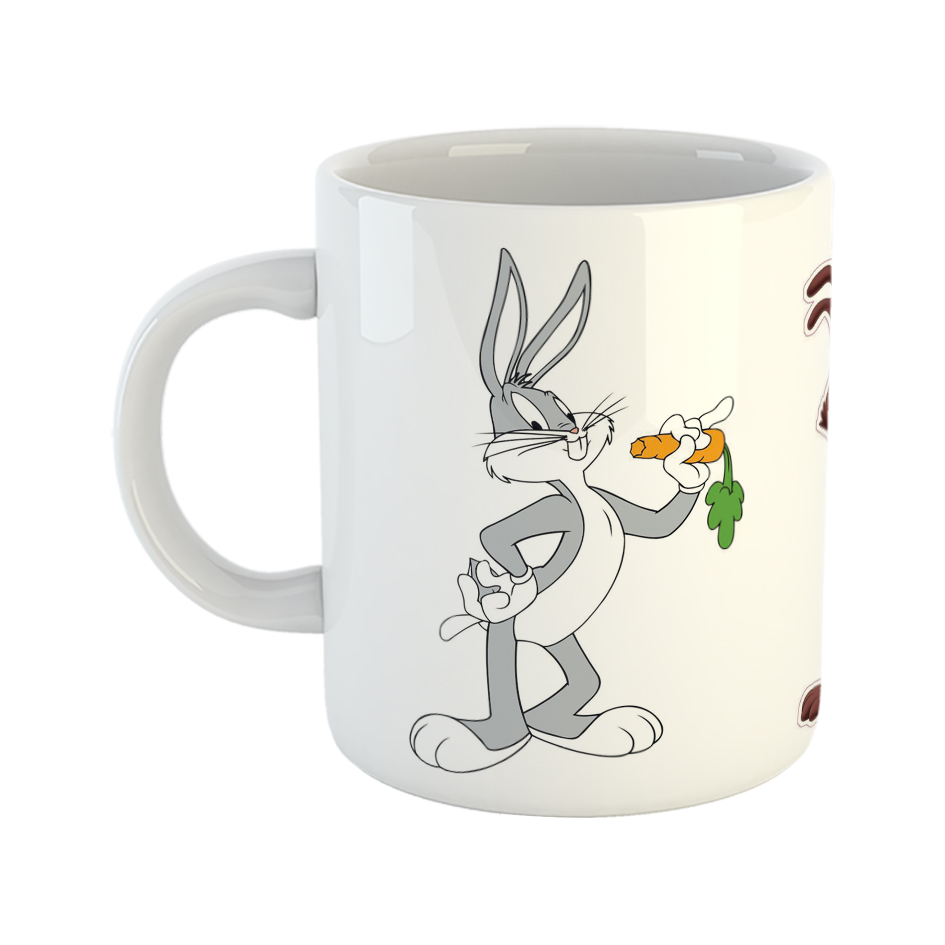 ماگ طرح کارتونی مدل باگز بانی