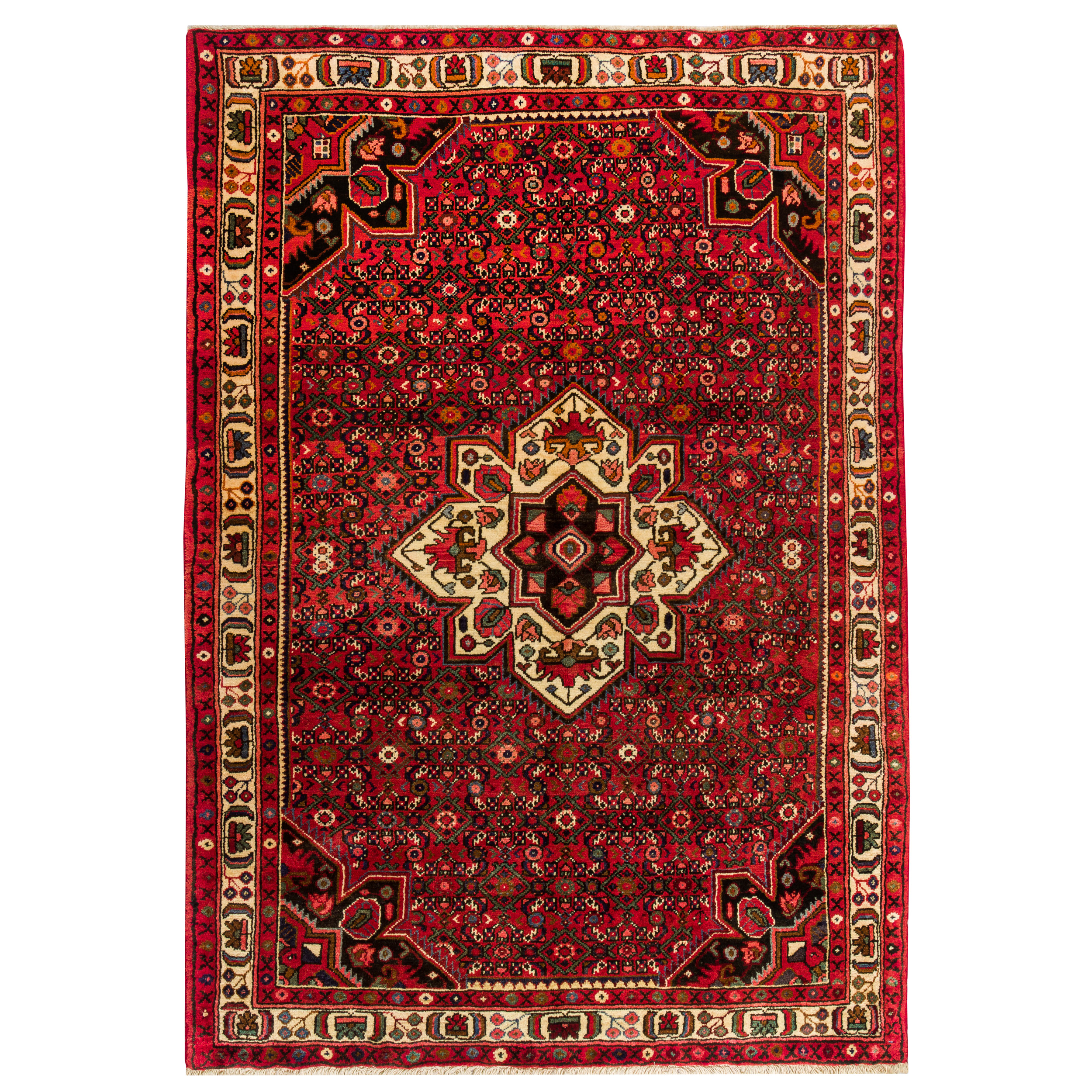 فرش دستبافت سه و نیم متری مدل همدان کد 46.11202