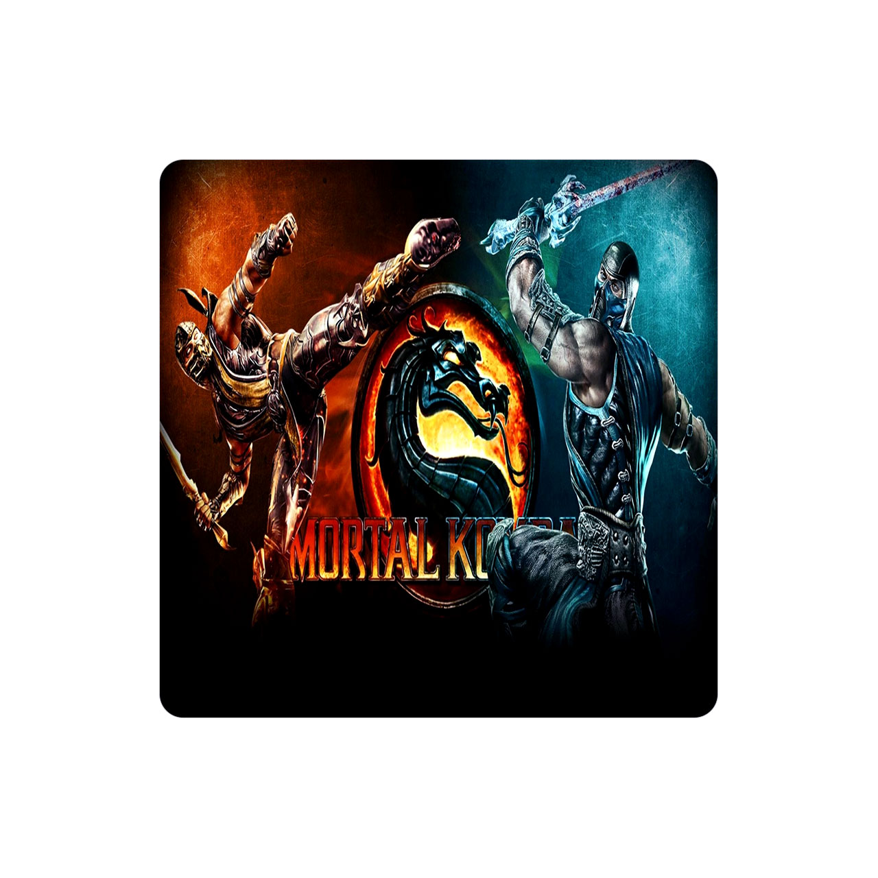 زیر لیوانی طرح مورتال کمبت مدل MC1392