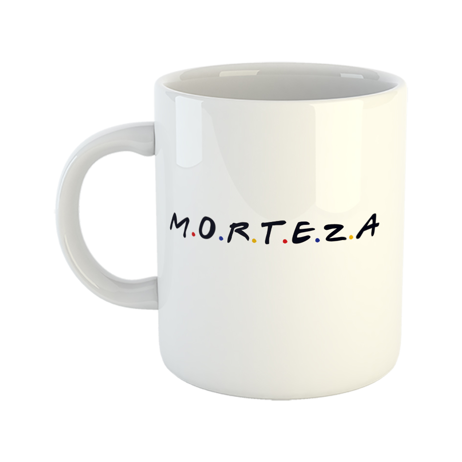 ماگ طرح فرندز مدل مرتضی