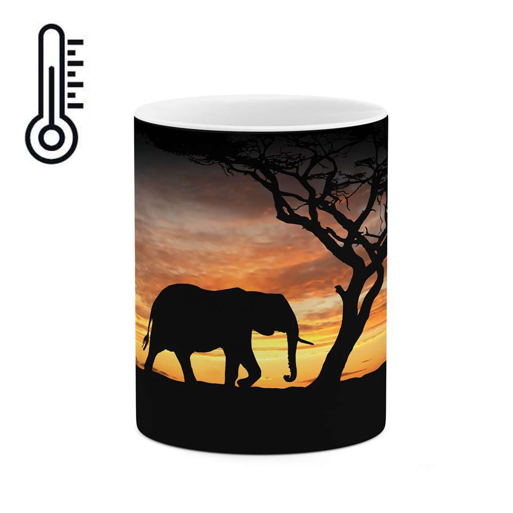 ماگ حرارتی طرح فیل مدل mgh04880