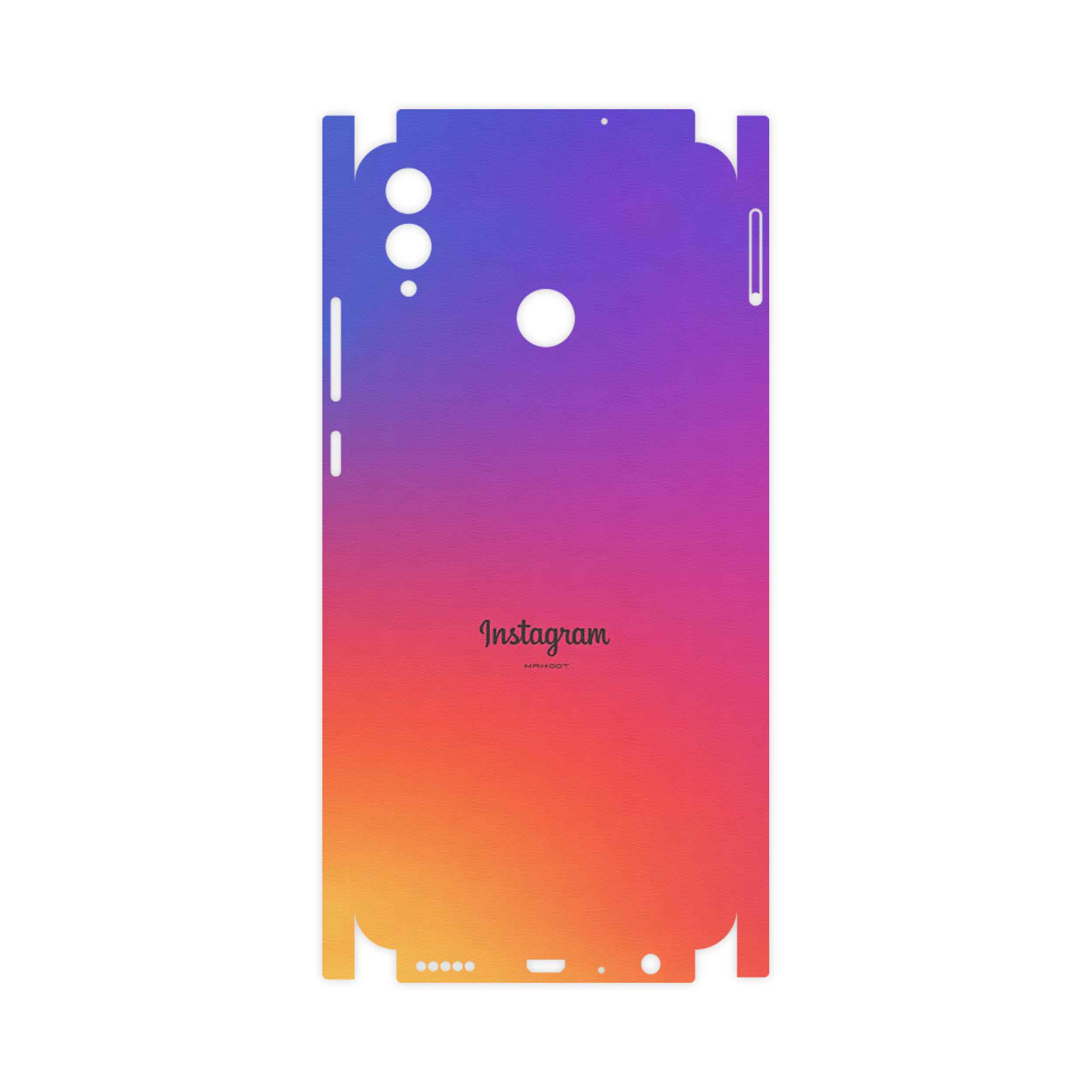 برچسب پوششی ماهوت مدل Instagram-FullSkin مناسب برای گوشی موبایل آنر 8X