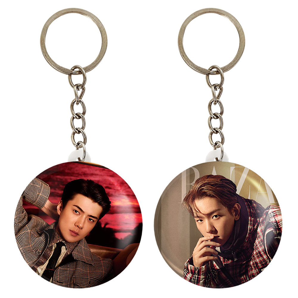 جاکلیدی خندالو مدل بکهیون و سهون گروه اکسو EXO کد 1683216830 مجموعه 2 عددی