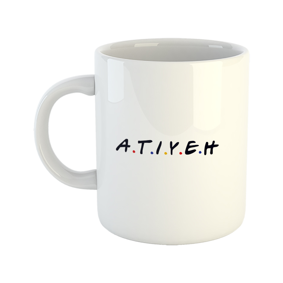 ماگ طرح فرندز مدل عطیه