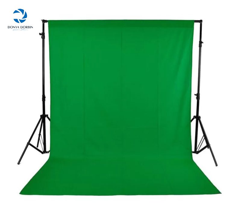 فون مخمل سبز 5*3