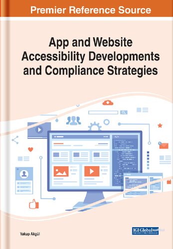 خرید و دانلود نسخه کامل کتاب App and Website Accessibility Developments and Compliance Strategies