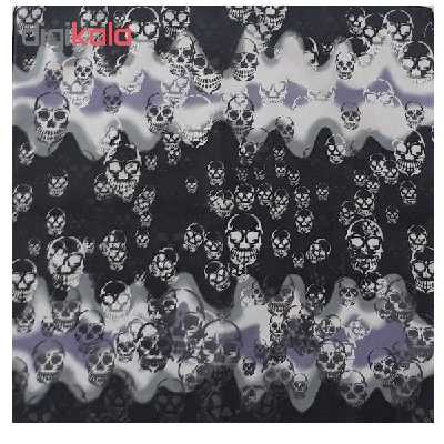 دستمال سر وگردن مدل violet skeleton