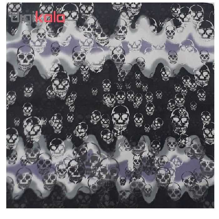 دستمال سر وگردن مدل violet skeleton