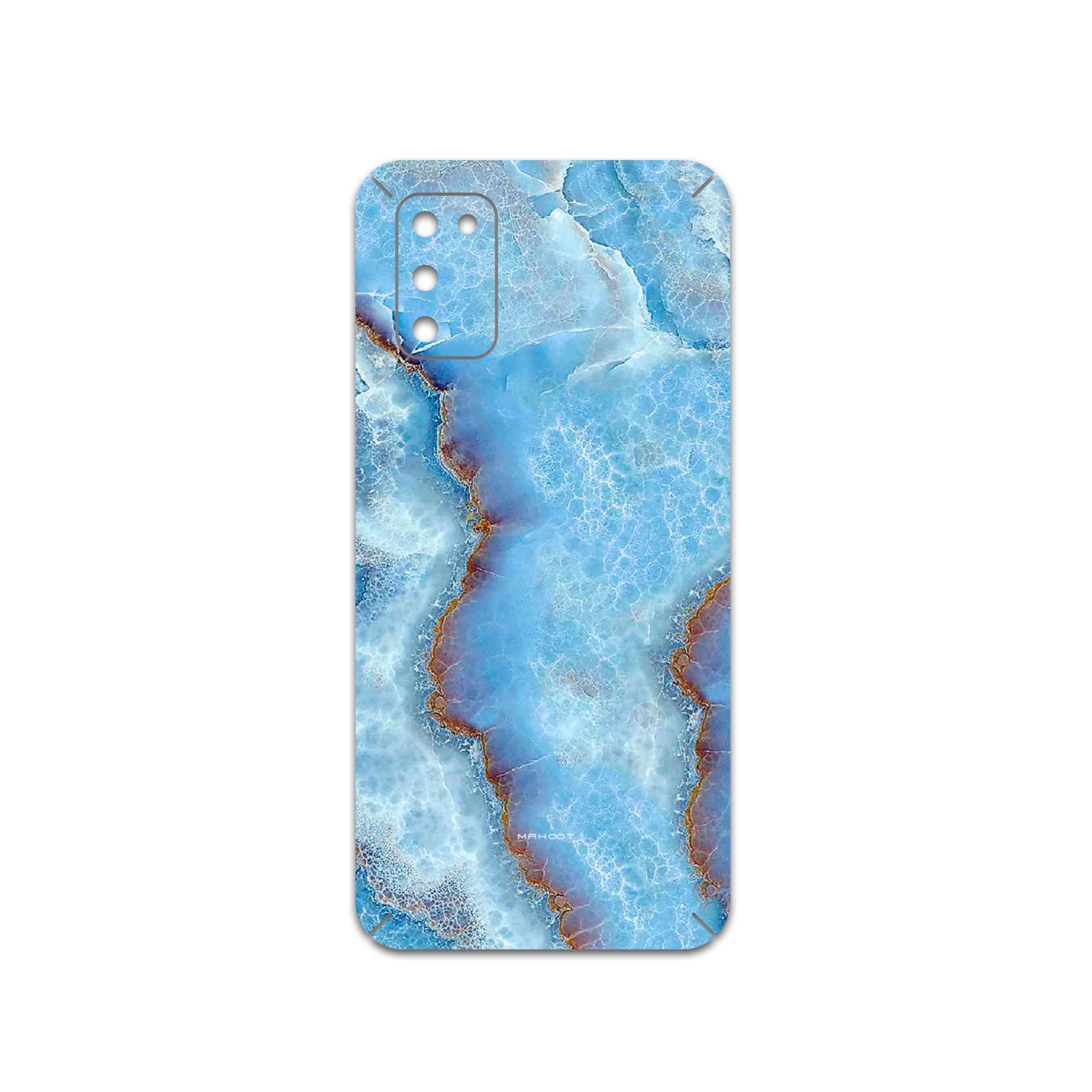 برچسب پوششی ماهوت مدل Blue-Ocean-Marble مناسب برای گوشی موبایل سامسونگ Galaxy M02s