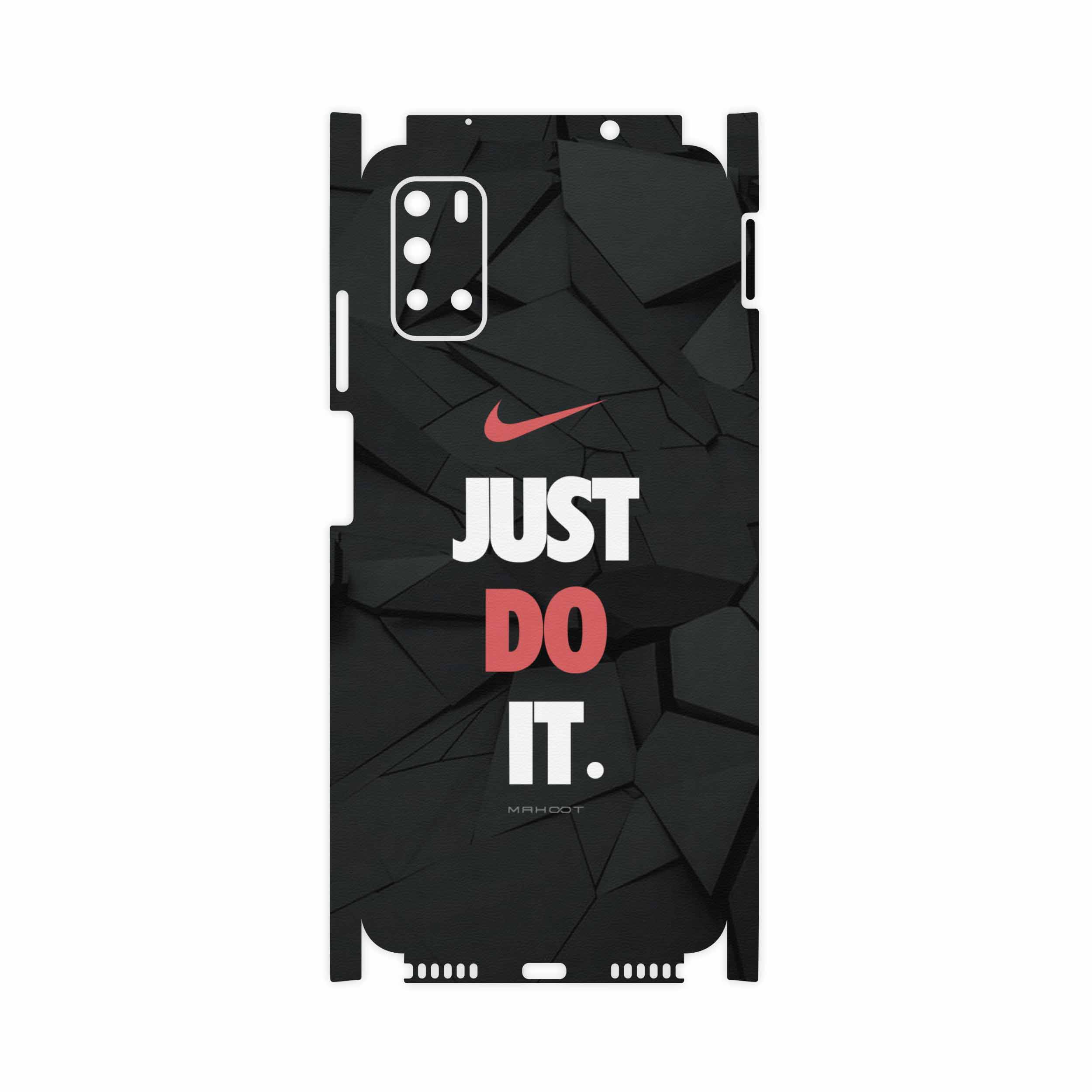 برچسب پوششی ماهوت مدل NIKE-Logo-FullSkin مناسب برای گوشی موبایل جی پلاس Z10