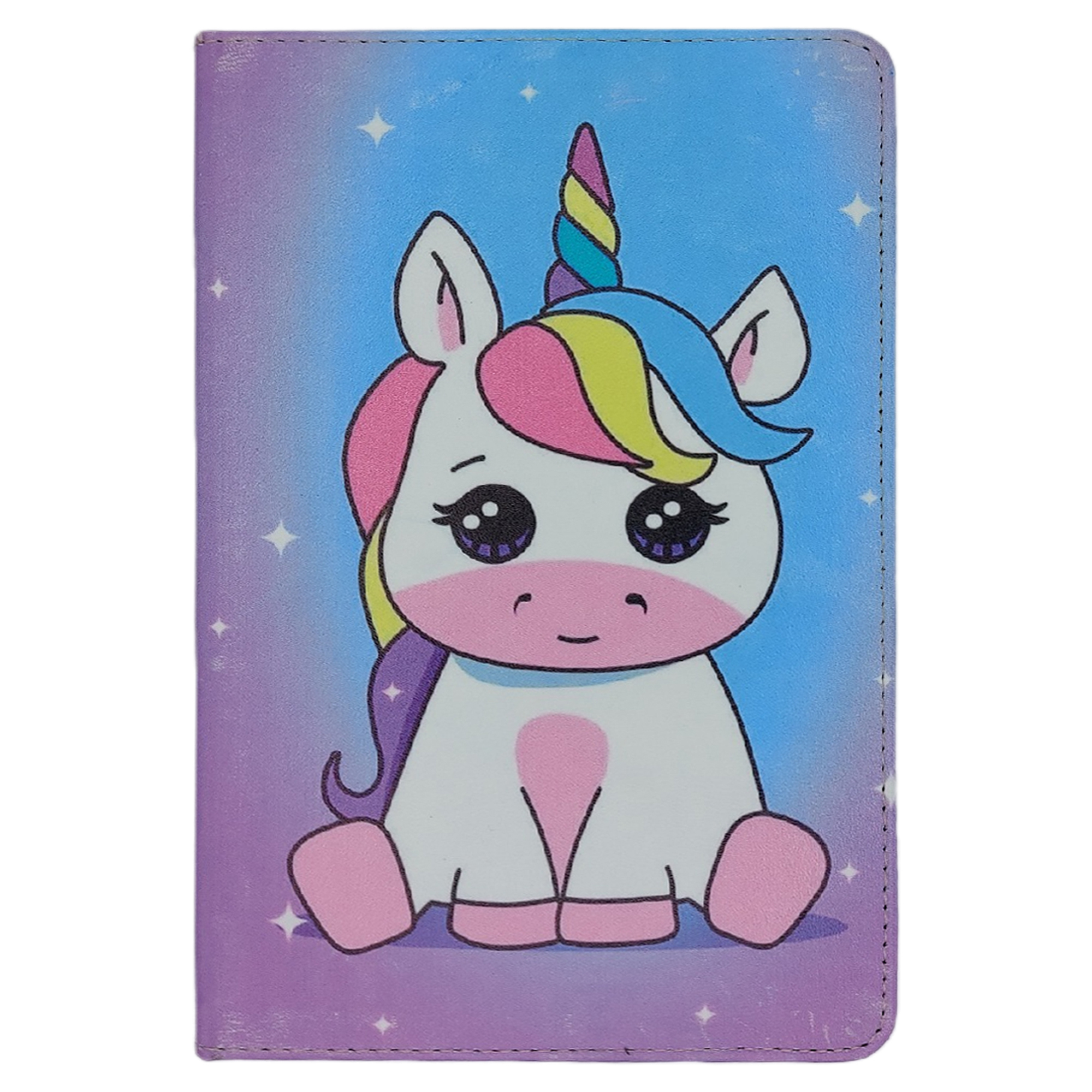 کیف کلاسوری طرح یونی کورن کد TB297 مناسب برای تبلت سامسونگ Galaxy Tab A8 10.5 / X200 / X205