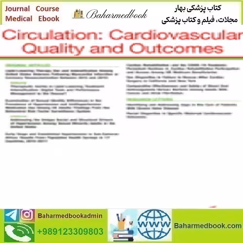 Circulation Cardiovascular Quality &amp; Outcomes Volume 15 1 to