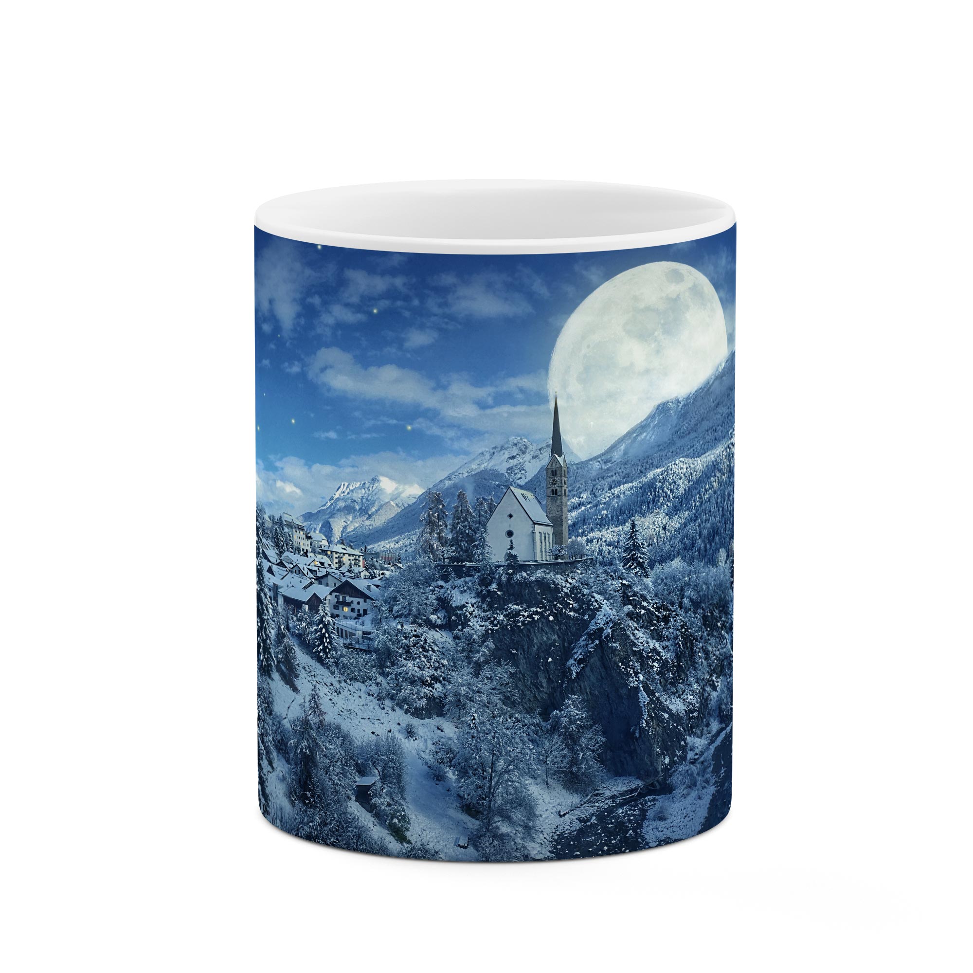 ماگ طرح منطقه برفی مدل mgp00306