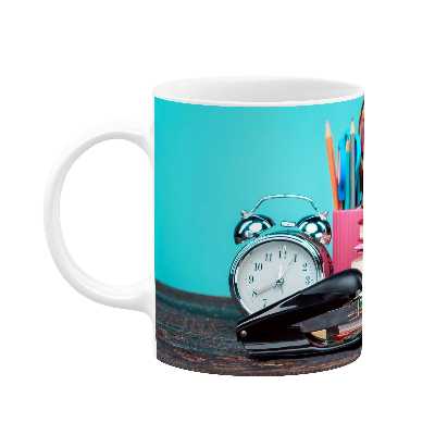 ماگ طرح درس و مشق مدل mug01063