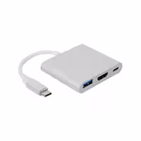 مبدل USB-C به HDMI/USB کی نت مدل K-NET K-COUC30HU