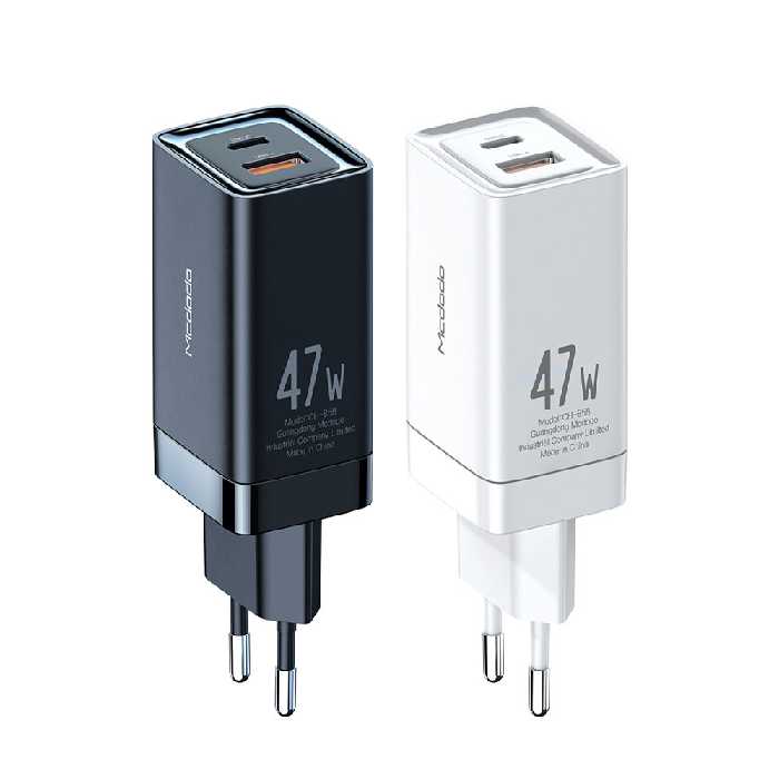 کلگی فست شارژ Mcdodo CH-858 GaN 2Port 5A QC4 PD 47W