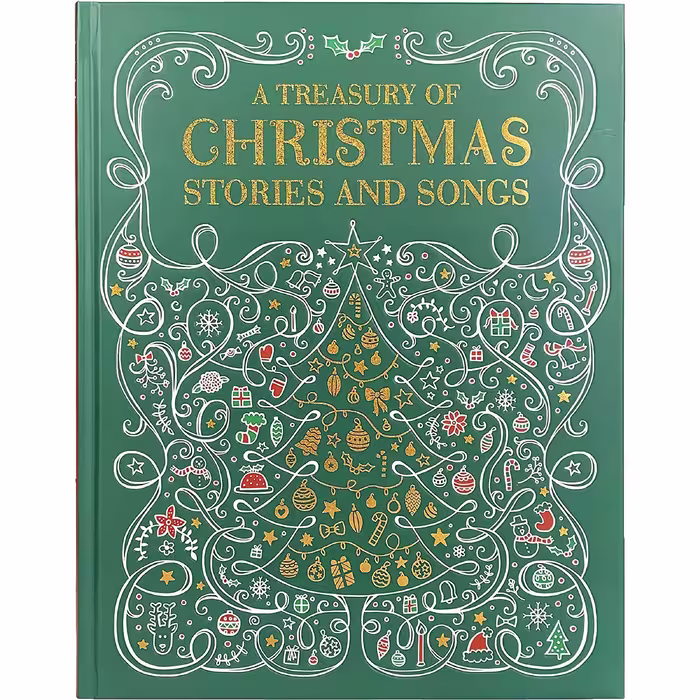 کتاب زبان اصلی A Treasury of Christmas Stories and Songs Treasury to Share