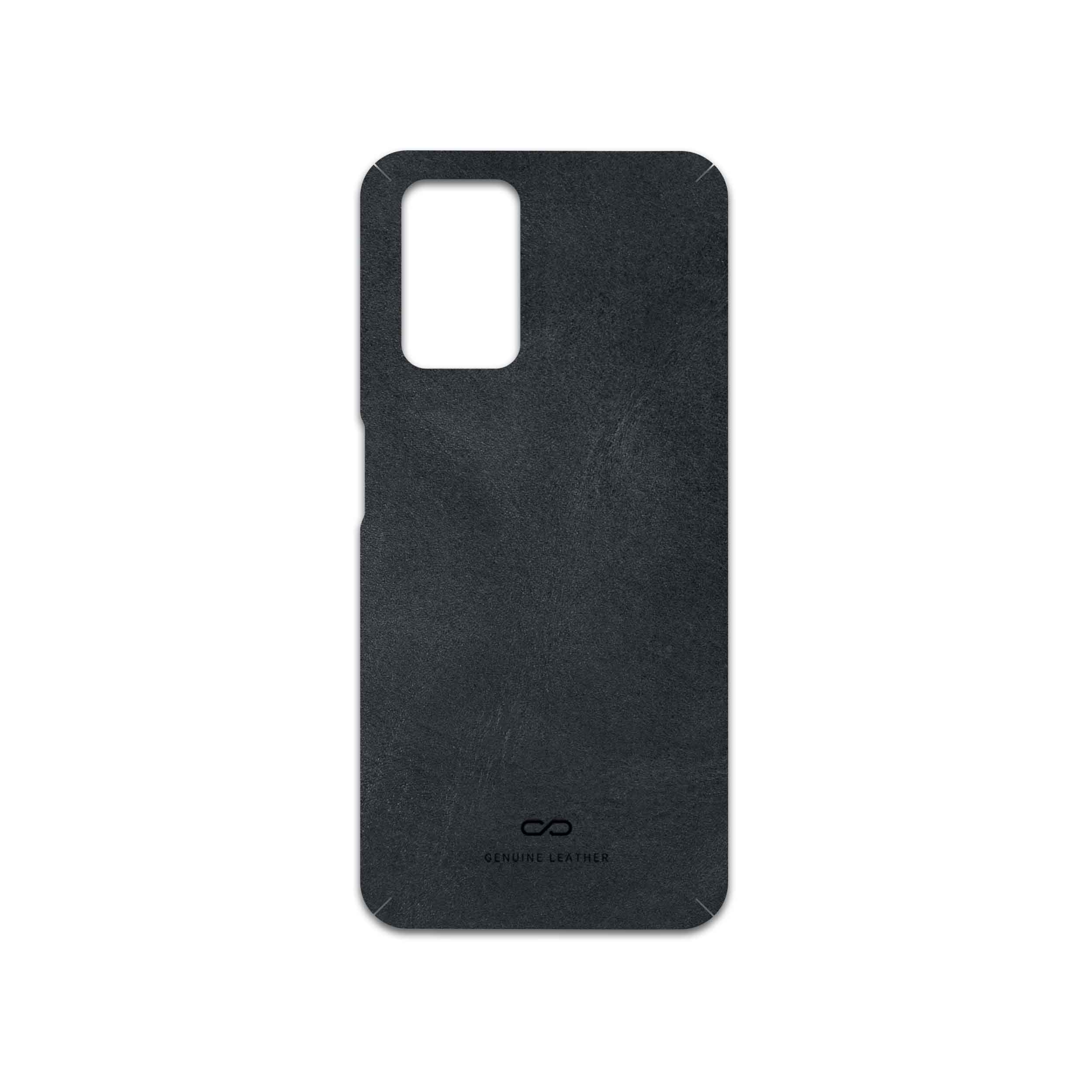 برچسب پوششی ماهوت مدل Graphite-Buffalo-Leather مناسب برای گوشی موبایل شیائومی Redmi 10 Prime