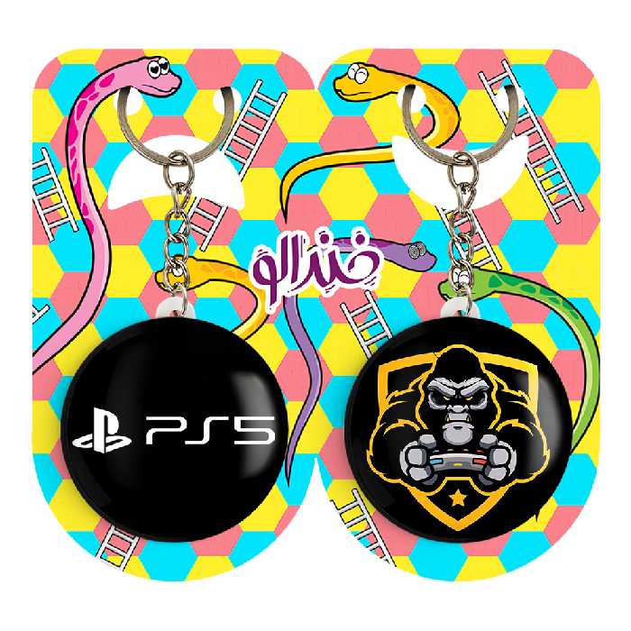 جاکلیدی خندالو مدل گیمر کد 38843885 مجموعه 2 عددی