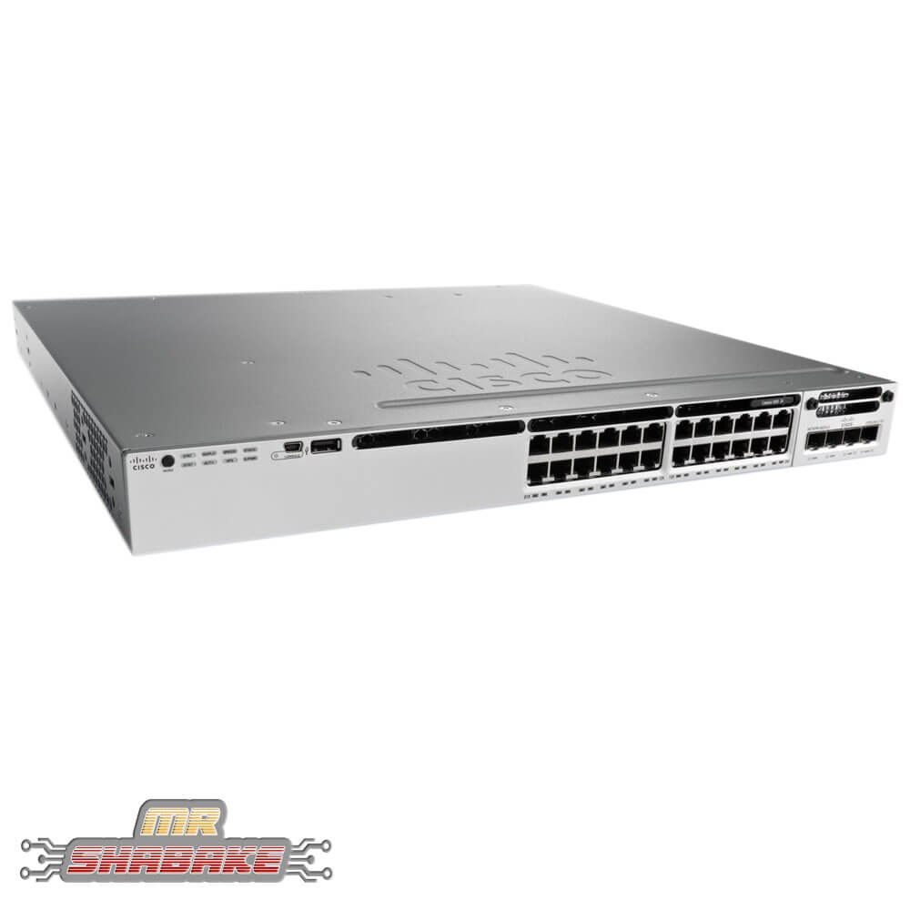 قیمت و خرید سوئیچ سیسکو WS-C3850-24P-S | مسترشبکه