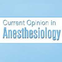 Current Opinion in Anaesthesiology 2020 - کتاب پزشکی بهار