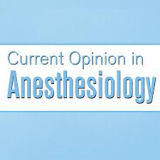 Current Opinion in Anaesthesiology 2020 - کتاب پزشکی بهار
