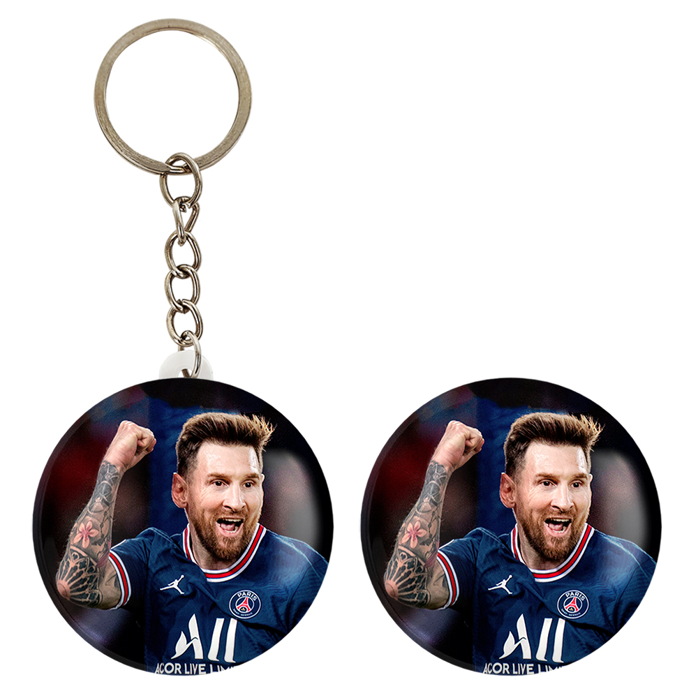 پیکسل خندالو مدل لیونل مسی کد 13958 به همراه جاکلیدی