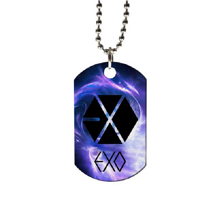 گردنبند طرح exo کد pk30