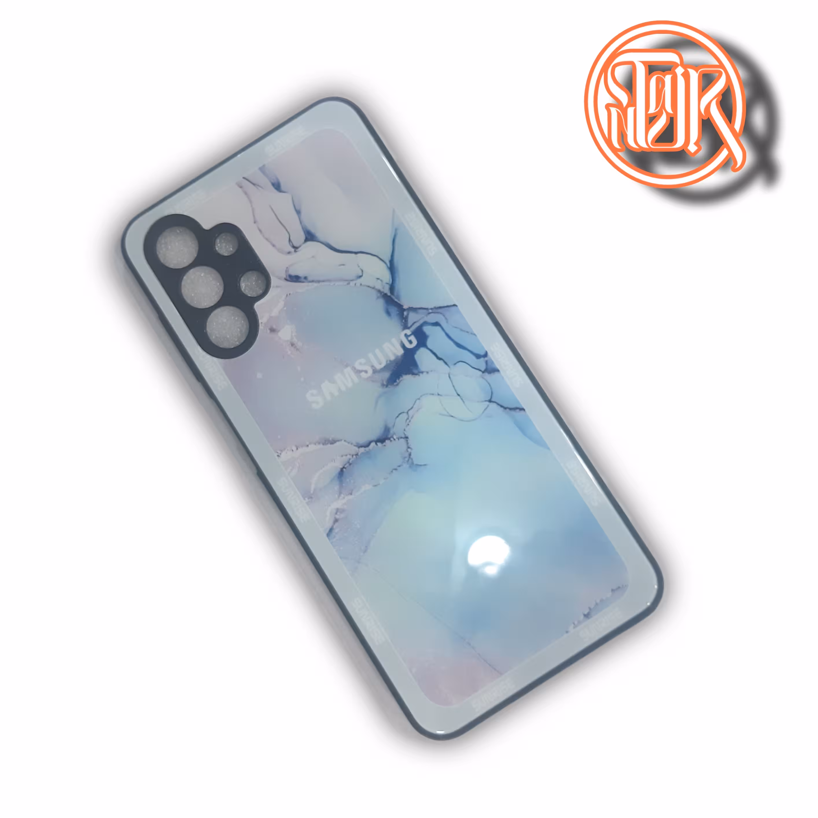 قاب موبایل سامسونگ A13(4G) مدل طرحدار پشت شیشه ای 