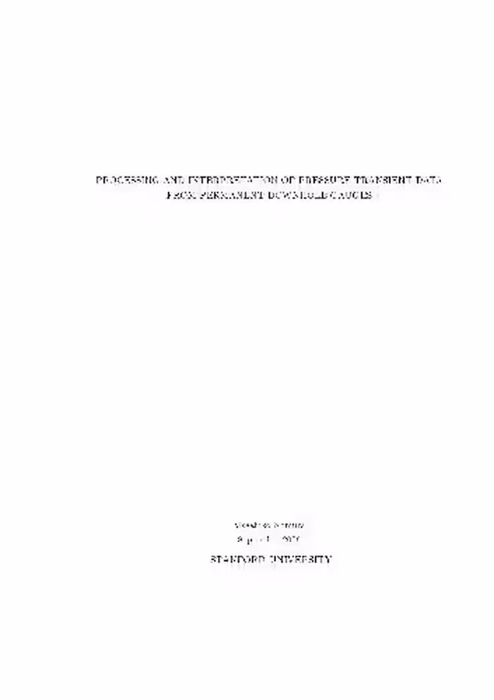 خرید و دانلود نسخه کامل کتاب Processing and Interpretation of Pressure Transient Data from Permanent Downhole Gauges-gPG