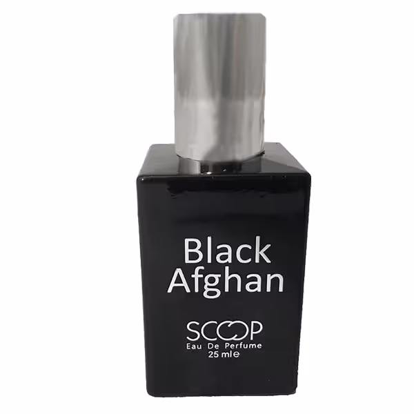 عطر جیبی مردانه اسکوپ مدل Black Afghan حجم 25 میلی‌لیتر