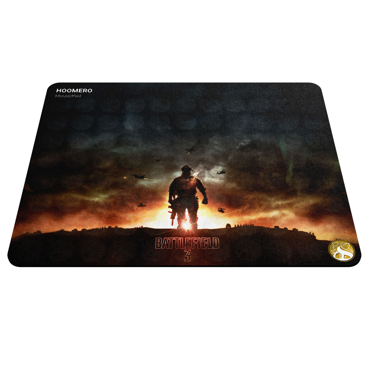 ماوس پد هومرو مدل A6413 طرح بازی Battlefield