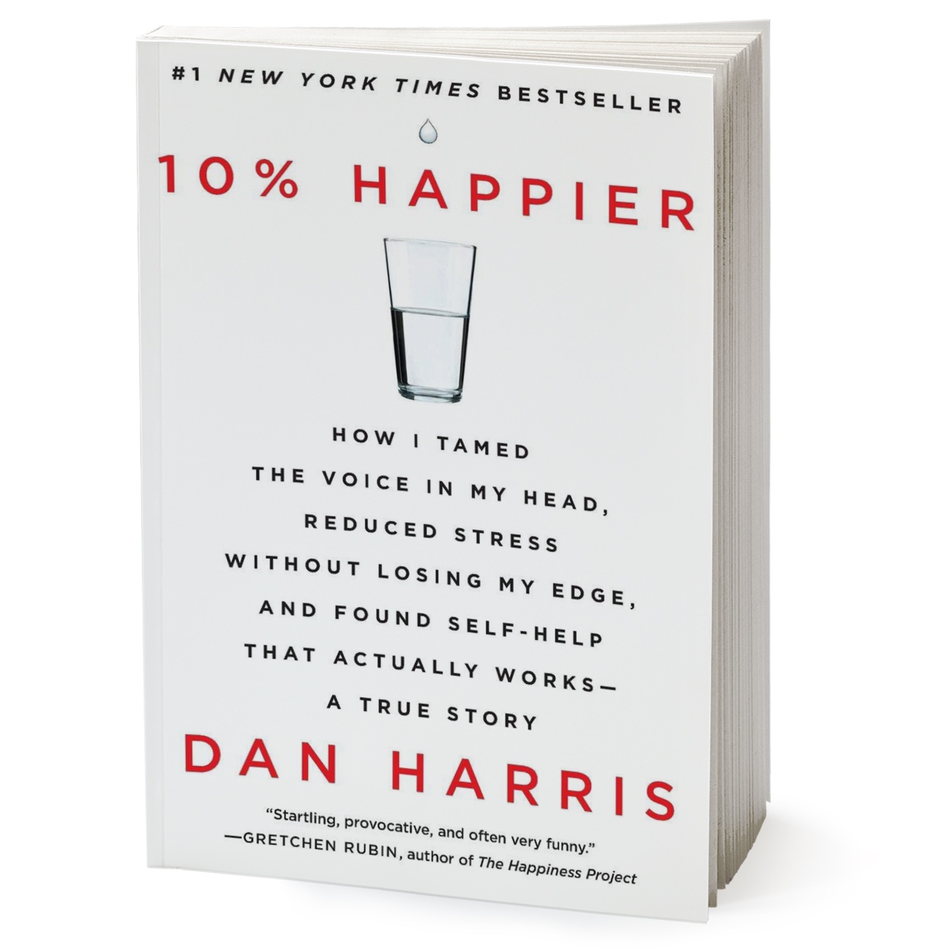 کتاب 10% Happier اثر Dan Harris انتشارات HarperCollins Publishers Inc