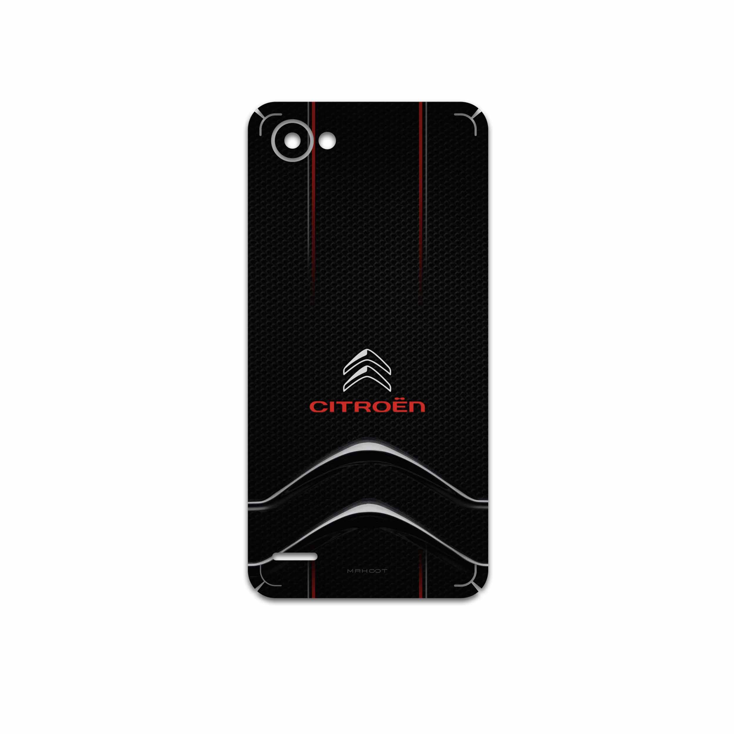 برچسب پوششی ماهوت مدل Citroen مناسب برای گوشی موبایل ال جی Q6