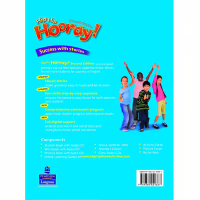 کتاب HIP HIP HOORAY 2 اثر جمعی از نویسندگان انتشارات LONGMAN
