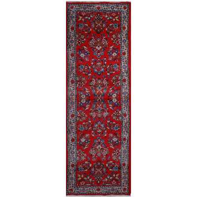 فرش قدیمی دستبافت دو متری فرش هریس کد 101619