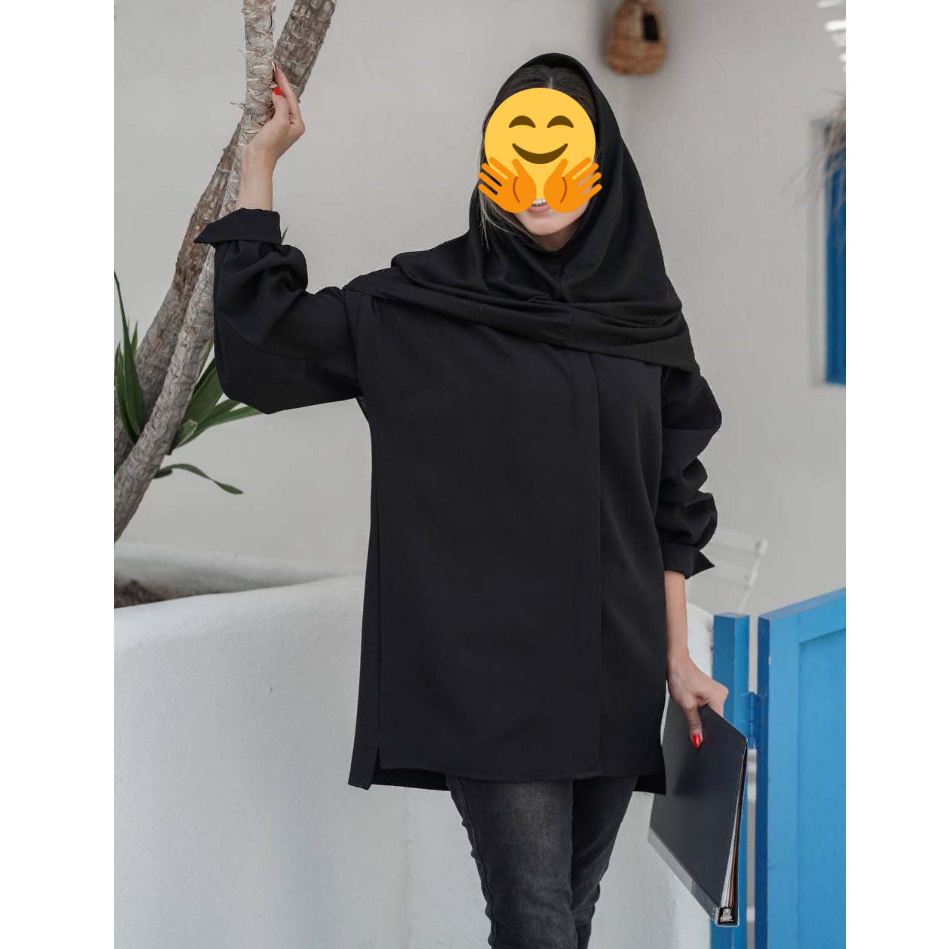 شومیز مانتویی دانشجویی ژینوس