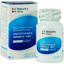 مولتی ویتامین و مینرال آقایان نیچرز پلنتی تاریخ انقضا 2024/10