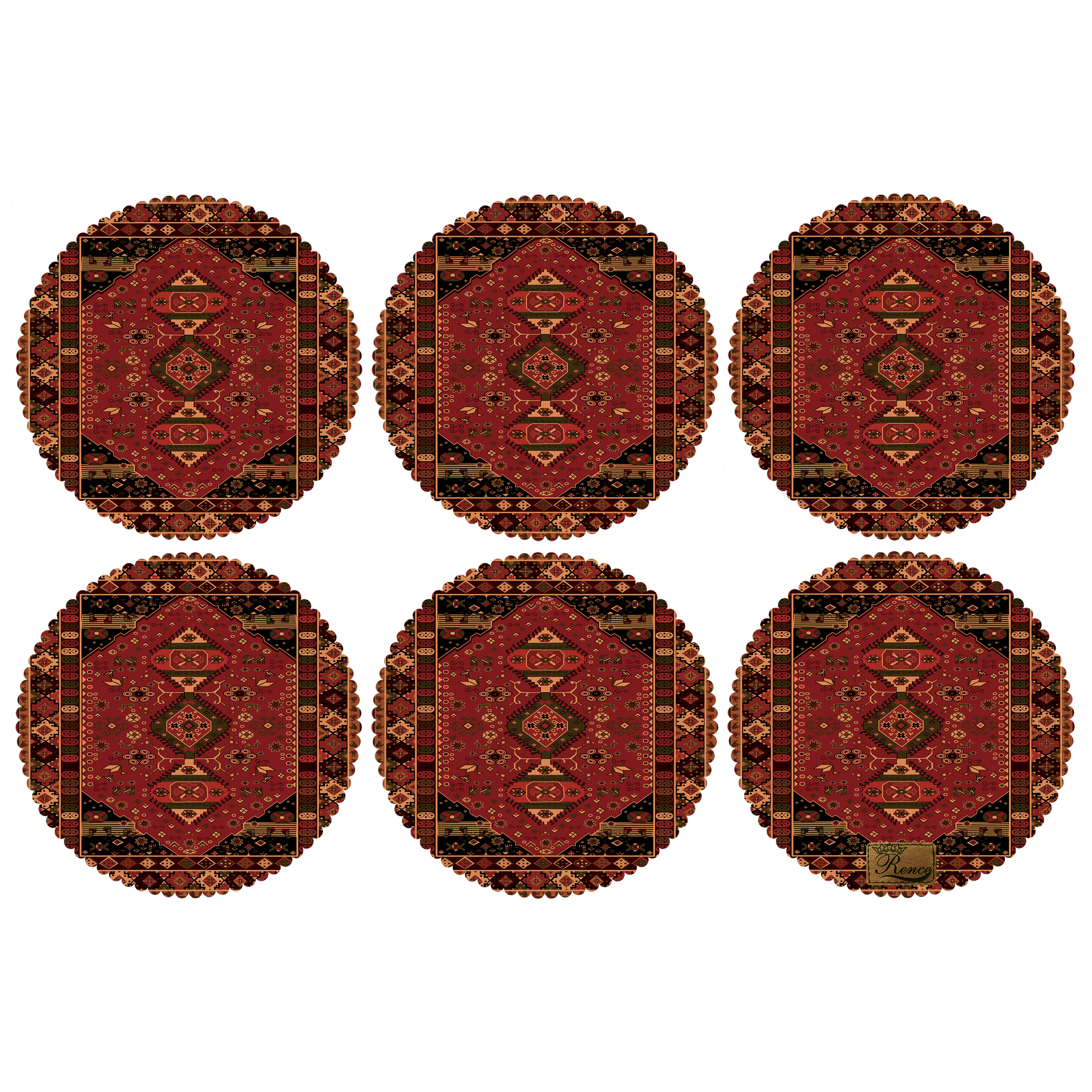 زیربشقابی رنس مدل UU2-42455 بسته 6 عددی