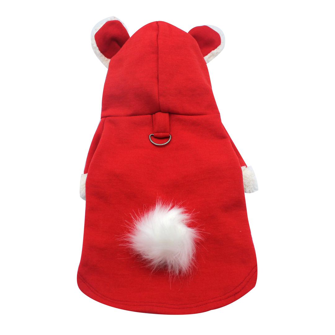 لباس سگ و گربه مدل PAPA NOEL سایز S