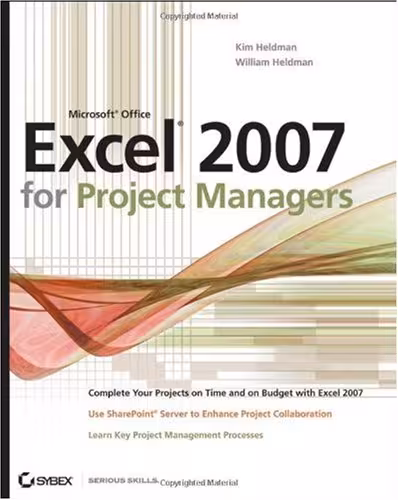 خرید و دانلود نسخه کامل کتاب Excel 2007 for project managers