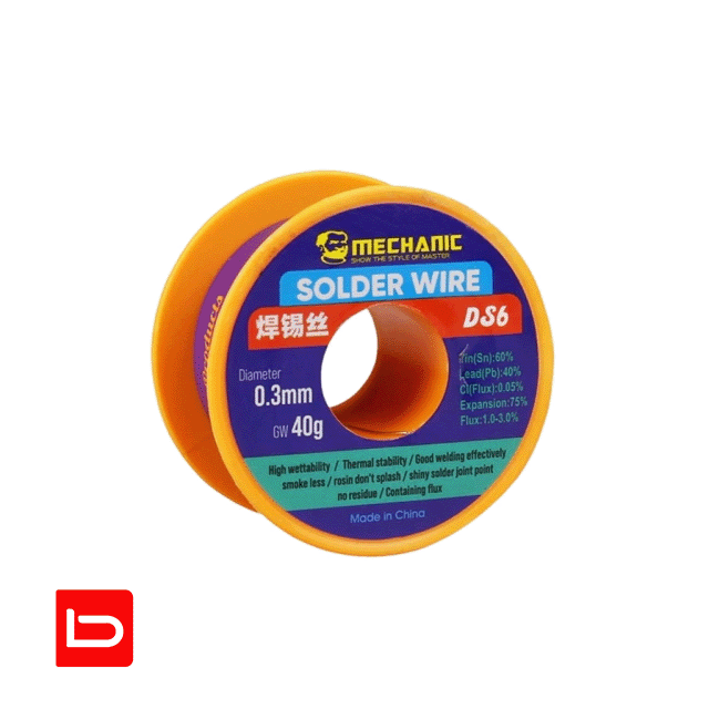 خرید سیم لحیم مکانیک مدل MECHANIC DS6 0.3mm - بهاری موبایل