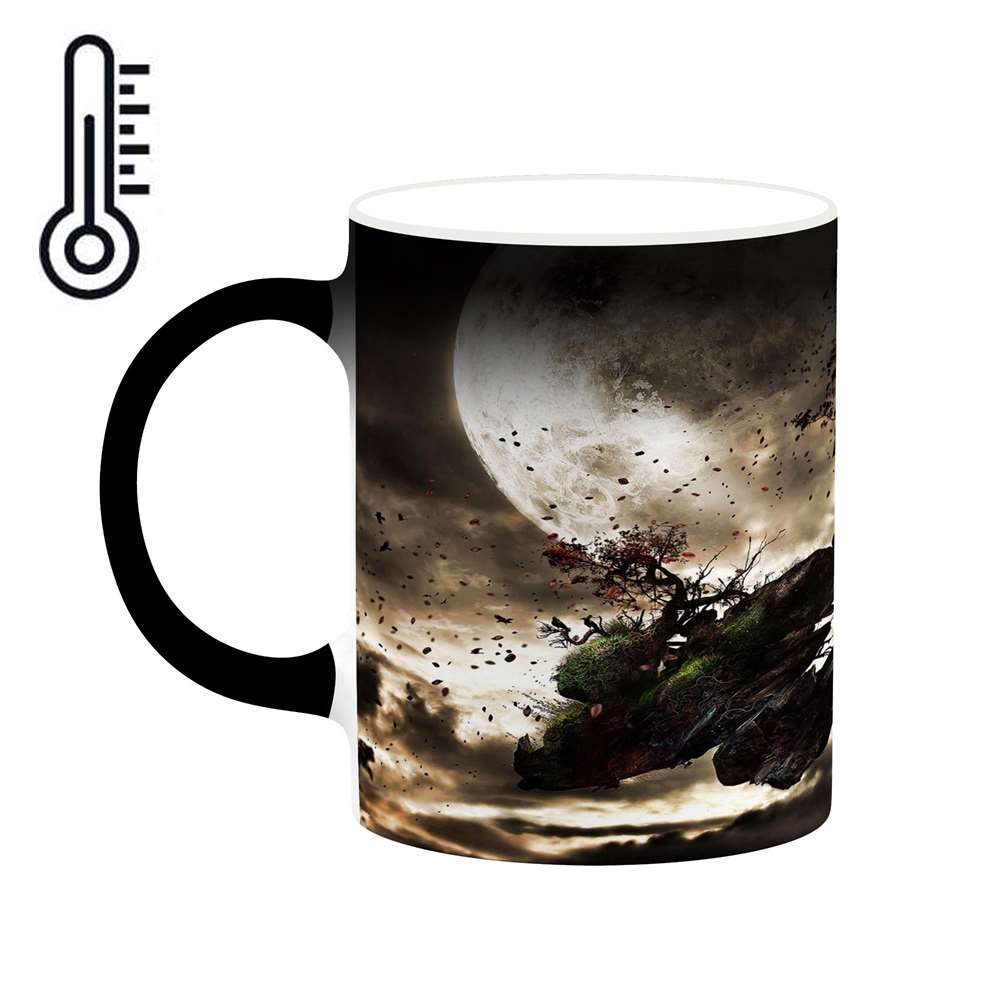 ماگ حرارتی کاکتی طرح منظره مدل mgh18183