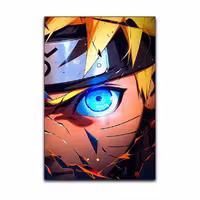 تابلو شاسی گوفی مدل انیمه ناروتو طرح Naruto کد KHM12 | دنیای قاب