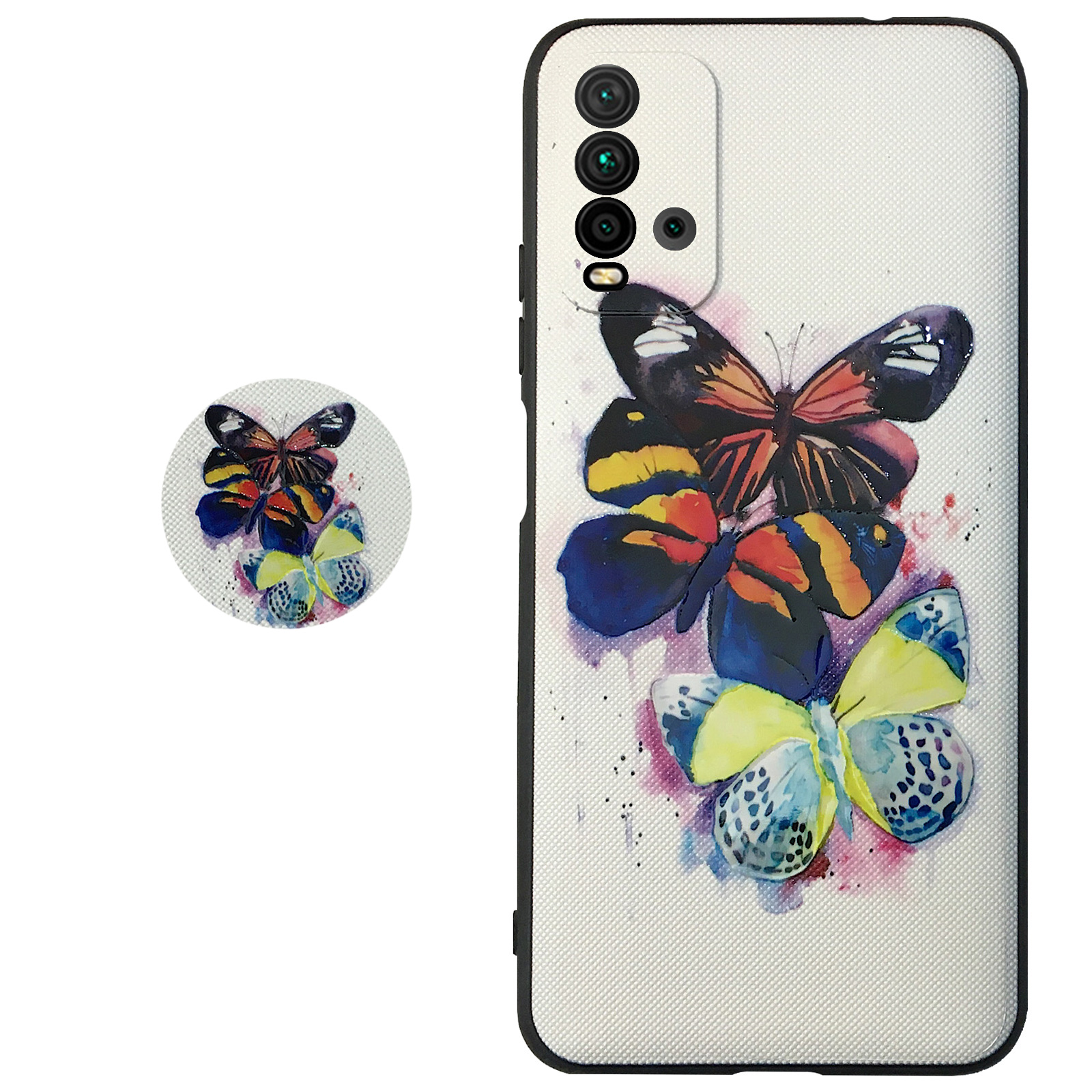   کاور مدل AASS مناسب برای گوشی موبایل شیائومی Redmi 9T به همراه پاپ سوکت