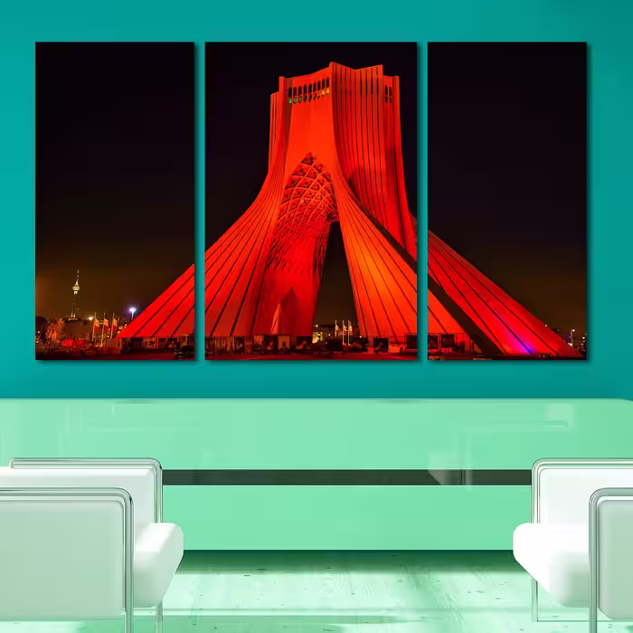 تابلو 3تکه گالری نی نی لند کد TI118